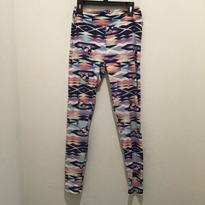 Lularoe Minnie Mouse Aztec print leggings, OS, LNC